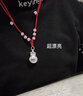 依特999银福袋宝宝银吊坠红绳项链女宝宝银饰吉祥物送礼儿童生日礼物 实拍图
