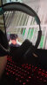 西伯利亚 K02BS2.4G真无线蓝牙游戏耳机头戴式手机低延迟电竞专用三模耳机台式电脑耳机麦克风二合一黑蓝色 晒单实拍图