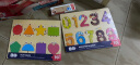 TOI配对拼图儿童形状配对认知板婴幼儿木制玩具1-2-3岁儿童新年礼物 数字板+数感启蒙 实拍图