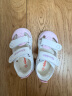基诺浦（ginoble）婴儿学步鞋1岁半-5岁男女儿童凉鞋夏季橡胶头GY1319白色 晒单实拍图