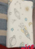 贝贝艾婴儿定型枕纠正头型护肩颈儿童枕头抑菌防螨记忆海绵四季透气通用 S码(1-3岁)淡黄色 纯色 实拍图