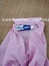 利来俏（LILAIQIAO）静电衣无尘大褂长款工作服车间食品厂男女防尘衣静电参观服防尘服 粉色大褂+大工帽 XL 实拍图