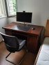徒尊简约现代书桌台式电脑桌带锁职员卖场办公桌带抽屉写字台家用桌子 2016#电脑桌【1.2米】顺丰 实拍图