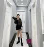 苏妃妃马丁靴女2026年秋季新款英伦风厚底短靴复古切尔西烟筒靴 黑色【偏大半码】 36 实拍图