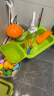 迪漫奇儿童洗碗机玩具电动出水洗碗洗菜池玩水过家家厨房玩具洗碗台小女孩3-6岁男孩宝宝生日礼物青蛙款六一儿童节礼物 晒单实拍图