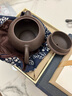 红青百年宜兴紫砂壶纯手工小茶壶泡茶壶 原矿紫泥西施壶200ml紫砂壶 实拍图