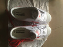 回力男鞋帆布鞋小白鞋男女情侣系带经典款升级版休闲鞋板鞋 白红（乳胶鞋垫） 40 实拍图