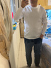 拇指白小T【李乃文三防T】二代长袖t恤男士2025秋冬纯棉t恤女白小丅打底衫 三防-沉香咖男款 XL 实拍图