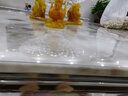 饰屋（civil）桌布防水防油透明桌垫软玻璃桌面垫餐桌垫pvc茶几垫台面垫水晶板 无味透明1.5mm 食品级/足厚 80*140cm 实拍图