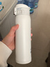 象印（ZO JIRUSHI）儿童保温保冷杯真空不锈钢弹盖水杯带杯套480ml恐龙蓝 SM-UA48AJ 实拍图