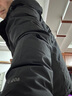 君羽羽绒服男新款户外加厚白鹅绒服800高蓬防风保暖白鹅绒夹克52217 黑色 2XL （推荐176-185斤） 实拍图