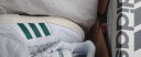 adidas ENTRAP休闲运动板鞋小白鞋少年感复古篮球鞋男子阿迪达斯 白色/绿色 42(260mm) 晒单实拍图
