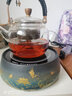 鑫璟仁玻璃煮茶器镶银蒸煮茶壶电陶炉茶壶烧水壶大容量茶具套装加厚泡茶 鱼跃龙门炉 实拍图