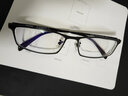 亿超（YICHAO）近视眼镜框男β钛超轻眼镜架男商务款光学镜架可配镜片全框6002 【全框】C4黑 单独镜架 实拍图