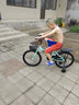 阿米达儿童自行车脚踏车男女孩2-3-6-8-10岁宝宝单车小学生童车生日礼物 时尚绿 【普通轮+护具+大礼包】 20寸适合身高125-145cm 实拍图