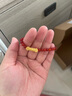 明牌珠宝黄金三合生肖转运珠足金硬金合心合意如意串珠礼物男女定价 配红玉髓串珠 金重约0.70-0.81克 三合吉祥-猴鼠龙AFP0707 实拍图