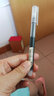 白雪（snowhite） T16直液式走珠笔0.5中性笔针管型学生学习用考试笔作业黑笔彩色水笔手账笔 黑色-12支盒装 实拍图