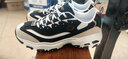 斯凯奇（Skechers）黑白金熊丨男女同款老爹鞋复古熊猫鞋情侣校园风潮流增高运动休闲 【男款】黑色/金BKGD(黑金) 42.5 实拍图