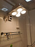 帅康（Sacon）浴霸三合一灯暖型浴室照明排气扇一体老式集成吊顶卫生间取暖灯泡 四灯壁挂-白泡 实拍图