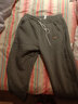 犹抱琵琶冬季羊羔绒运动裤女加绒加厚秋冬裤子宽松休闲卫裤女外穿女裤棉裤 灰色（加绒加厚） 3XL建议138-150斤 实拍图