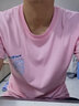邦乔仕（BFDQJS）美式重磅纯棉白色短袖T恤男士夏季新款宽松青少年打底衫学生半袖 白色Monnrain山小胸标 L(推荐体重110-130斤) 实拍图