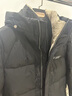 雪中飞【轻奢鹅绒】羽绒服男中长款连帽加厚保暖防寒商务休闲外套男 实拍图