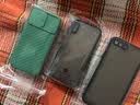 鲸形适用 苹果8Plus手机壳iPhoneSE2保护套透明磨砂6SP撞色硅胶7P全包防摔ip6s网红男女 苹果7P/8Plus【经典黑】+钢化膜 实拍图