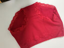 雅鹿女士内裤女本命年骐骥红色棉质女式蕾丝三角少女学生性感四条马年 福星高照- 4条 L 实拍图