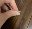 顺庆银楼S925银三叶草开口银戒指女日韩ins风小众设计简约节日礼物 A3901三叶草 开口戒指 实拍图