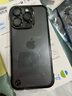 弘卓 适用苹果15Pro手机壳iphone15Pro手机壳电镀超薄无边框透明散热超薄防摔简约男女款 石墨黑 实拍图