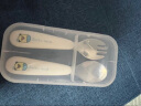 帕帕罗蒂 儿童餐具套装 304不锈钢便携吃饭训练勺子叉子 收纳餐具盒 晒单实拍图