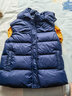 雅鹿2025新款儿童羽绒马甲男童女童背心轻薄羽绒服外穿坎肩马夹内胆 藏青 150 实拍图