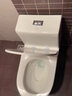 JMOWY马桶坐便器陶瓷家用超漩虹吸式大冲力大管道抽水静音节水防臭坐厕 洁净款（瀑布对冲虹吸-大管道） 其他坑距（送货入户） 实拍图
