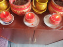 莲花酥油蜡烛长明灯供佛灯植物油玻璃酥油灯12小时香薰蜡烛 红色48粒整箱-划算 实拍图