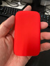 JIXINI西部数据WD My Passport随行SSD版固态移动硬盘保护套西数收纳保护包硅胶套 红色 实拍图