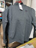 吉普（JEEP）长袖t恤男2025年秋冬新款男士商务休闲宽松棉质大码翻领男装上衣 灰色 5XL(建议211-230斤) 实拍图