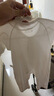 aqpa[2件装]新生婴儿连体哈衣春秋纯棉衣服男女宝宝哈衣和尚服0-6月 小苹果（2件装） 59cm 实拍图