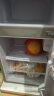 夏新（Amoi）小冰箱迷你双门 冷藏冷冻小型租房宿舍电冰箱 节能省电低噪 一级能效/38L银【1-2人使用】 实拍图