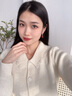 唐后（TH）红玛瑙耳环女新中式轻奢宝石耳钉925银小众耳坠送生日节日礼物 玫瑰金色红玛瑙耳环 实拍图