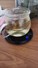 76茶业加热杯垫暖杯垫保温底座恒温器水杯茶具配件 智能加热茶座杯垫 黑色保温座+圆趣杯310ml 实拍图