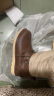 马登（Maden）马丁靴男鞋靴子中帮英伦风大头鞋工装复古沙漠短靴 蜜蜡色 41 晒单实拍图
