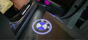 宝马汽车迎宾灯新3系1系7系5系530Li新X1X3X4X5X6改装车门灯镭射灯M标专用车载内用品 高清 新3系【20-22款】单个价格 实拍图