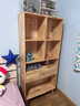 舒歌 实木书架书柜落地 现代简约易客厅书房多层储物收纳柜置物架 【新款】温雅原木色 中书柜 实拍图