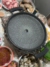 脉鲜（MAXSUN）韩国进口烤肉锅麦饭石不粘锅家用卡式炉烧烤盘卡斯卡磁炉铁板烧 实拍图