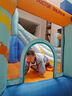 博士豚充气城堡儿童蹦蹦床家用室内外滑梯带护网小型幼儿园游乐园淘气堡 72098-小家城堡-小户型专用款 实拍图