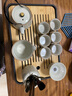 瓷牌茗茶具 汝窑茶具套装茶壶盖碗茶杯整套家用开片功夫茶具办公茶盘小套组 《御煌茶壶》六杯10件+茶道茶盘 实拍图