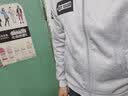 左斯客卫衣套装男士韩版秋冬季加绒加厚连帽外套男学生衣服运动两件装 浅灰色 XL 实拍图
