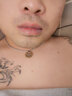 BROSWAY欧美时尚船锚潮吊坠男士项链轻奢小众钛钢饰品生日送男友礼物 BOE02 金色五角星 实拍图
