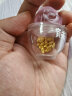 六福珠宝足金大米黄金摆件定价L01A1TBA0003 金重约0.6克-光身大米一粒装 实拍图