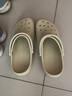 crocs卡骆驰檀健次同款洞洞鞋男沙滩鞋|10001 大气灰-1FT 43(270mm) 实拍图